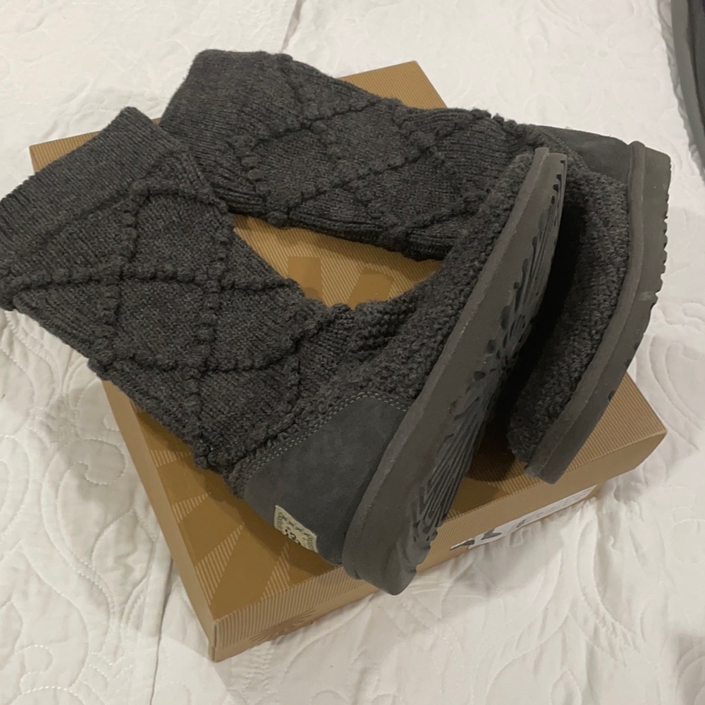 UGG Argyle Sweater Knit Tall Boot